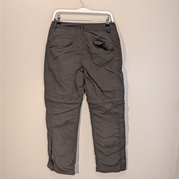 Eddie Bauer Womens Convertible Hiking Pants Dark Green - Size 4 - Picture 2 of 9